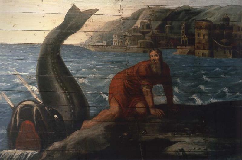 unknow artist Takmalning in Save kyrka,Bohuslan oil painting image